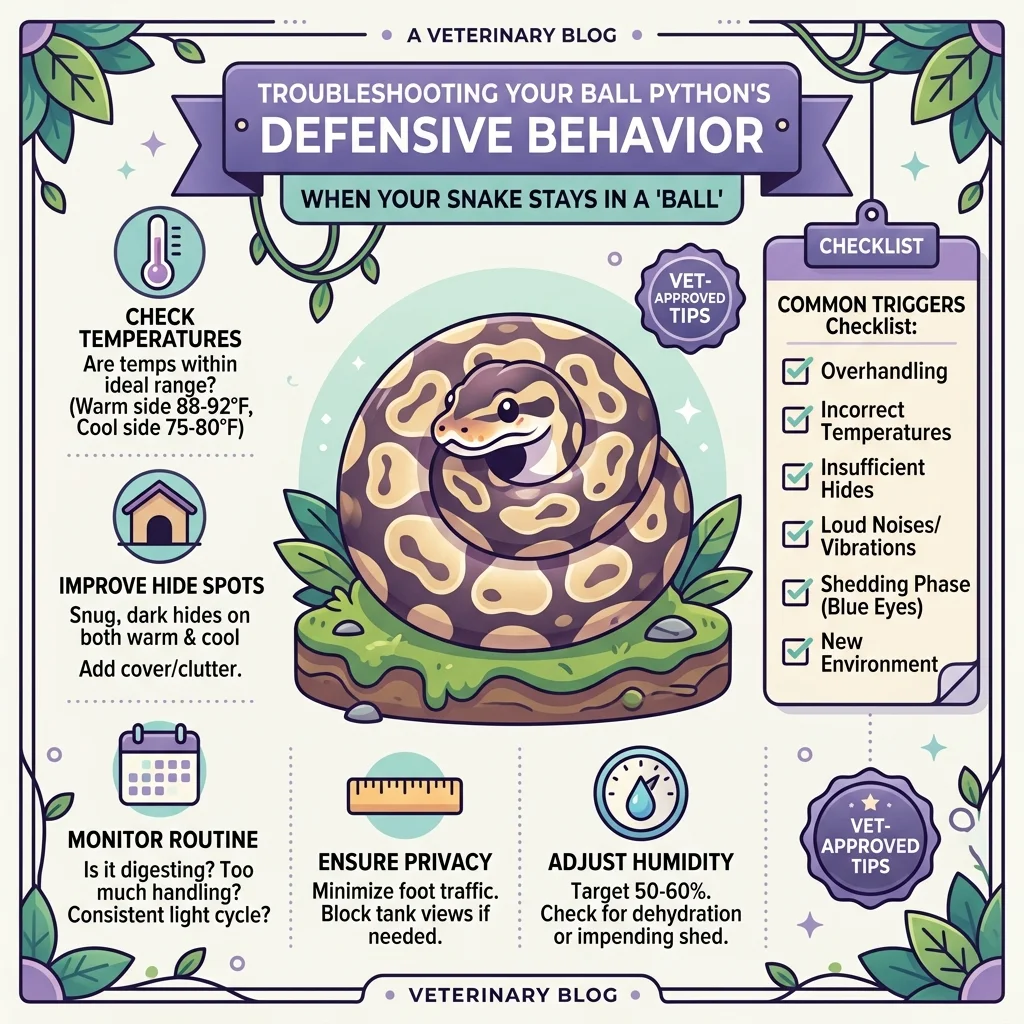 Ball Python Not Eating: The Complete Troubleshooting Guide (2026)