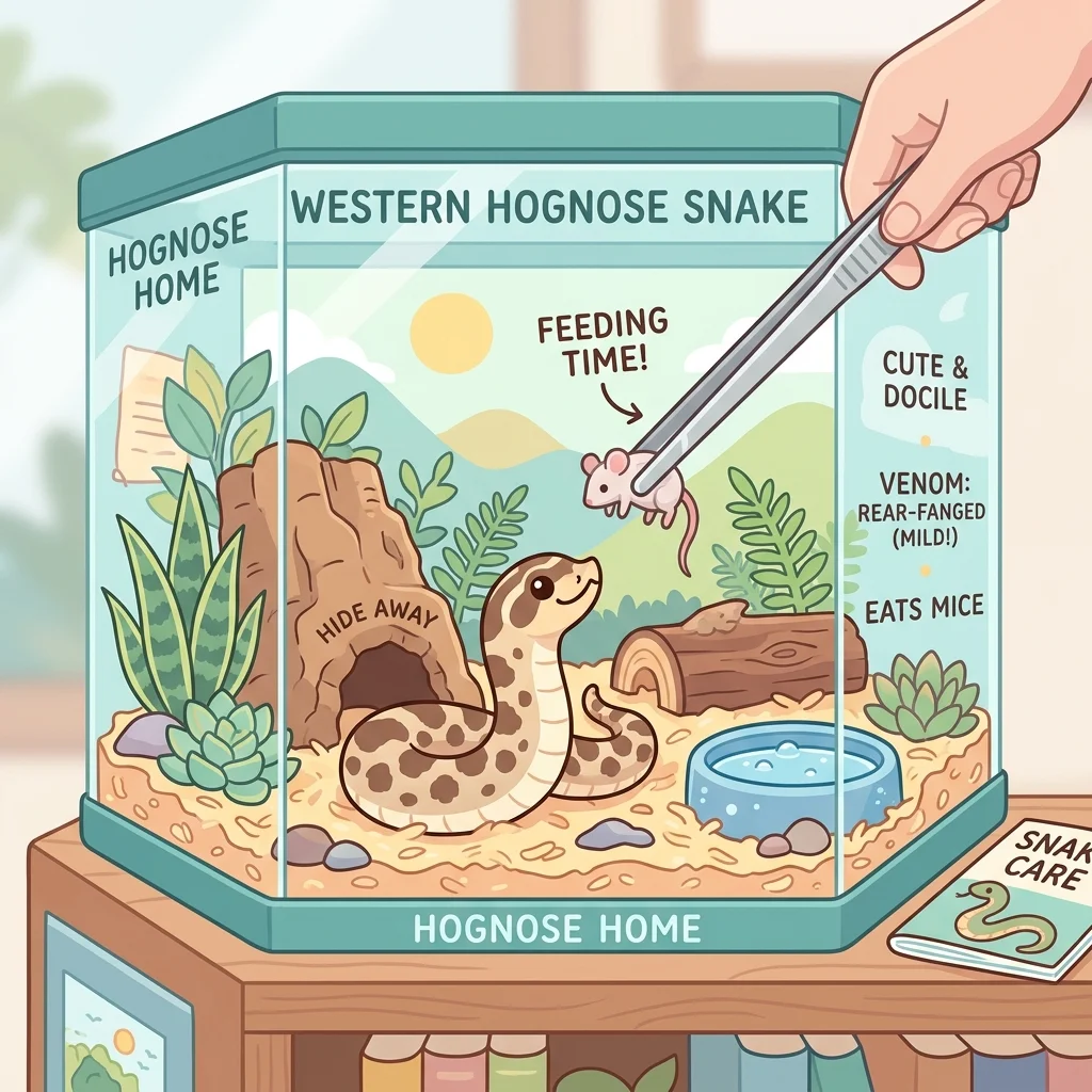 Western Hognose Snake Feeding Guide: How to Transition Picky Eaters to Frozen Mice